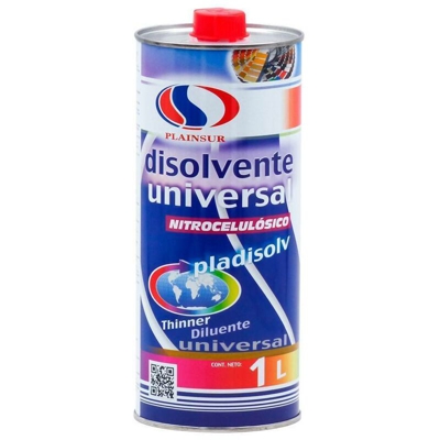 Diluente Solvente Universal Nitro 1L - Plainsur