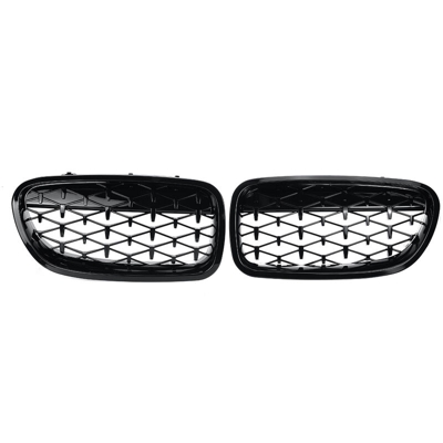 Griglia anteriore Black Diamond Griglia stile meteorite per BMW F10 F11 F18 2009-2017