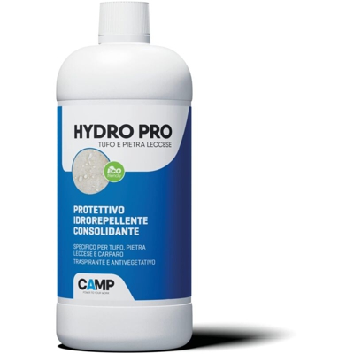 HYDRO PRO ECO TRATTAMENTO IDROREPELLENTE PROTETTIVO PER TUFO E PIETRA CAMP 1 lt