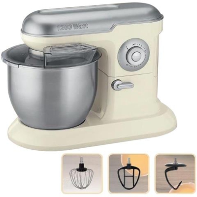 Robot Da Cucina KM16O1C Capacita 6.5 L Potenza 1200 Watt Colore Crema