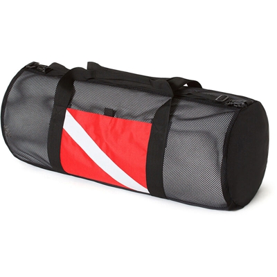 Borsa da sub in nylon con bandiera da sub, grande