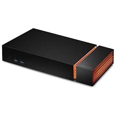 FireCuda Gaming Dock 4 TB SSD Thunderbolt 3 Dock per PC Gaming, NVME, SSD con illuminazione a LED, STJF4000400