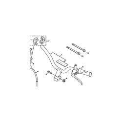 Cygnus 5ML-X2611-20 manubrio NXC125 '05 / 06 - Yamaha en oferta