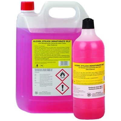 Sprintchimica - ALCOOL ETILICO DENATURATO Lt. 1 - 99 % vol.