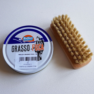 Aflex - Reflex grasso foca con spazzola setole chiare, scegli il formato 100ml