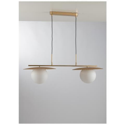 Lampada A Sospensione Globe Bar, Oro Satinato, E27 precio