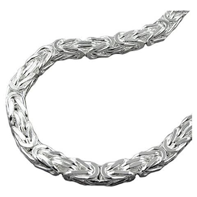 Collana 137008 - Byzantine Chain 8mm Argento 925-70cm