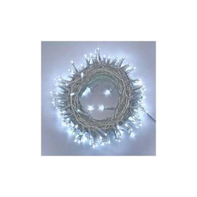 Stringa Luci di Natale 100 LED + 20 Flash luce fredda 4501347 - Wimex