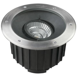 Faretto Da Incasso A Terra Da Esterno A Led In Acciaio Inox Lucido 1-10v Dimmerabile 30cm 3820lm 3000k Ip67 características