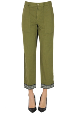 Cropped trousers