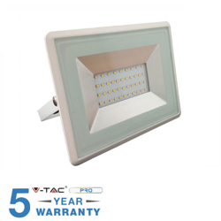 FARO FARETTO LED SMD 10W 20W 30W 50W 100W SLIM DA ESTERNO IP65-30Watt-Naturale - V-tac precio