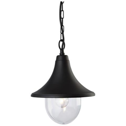 Lanterna Da Esterno 1 Luce - Sospensione Alluminio Pressofuso Nero Ip44, E27 precio