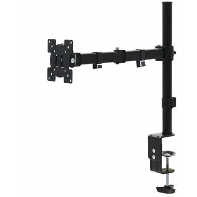 Supporto da Tavolo per Schermo 32' Altezza Braccio Regolabile - Nero - Vidaxl