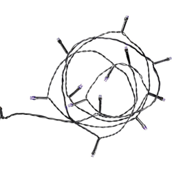 Micro catena luminosa Polarlite PLC-03-003 Viola en oferta
