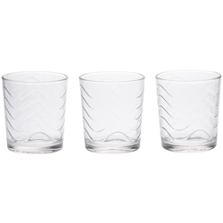 Casa Collection - Set 3 Bicchieri Dune 270 Cc en oferta