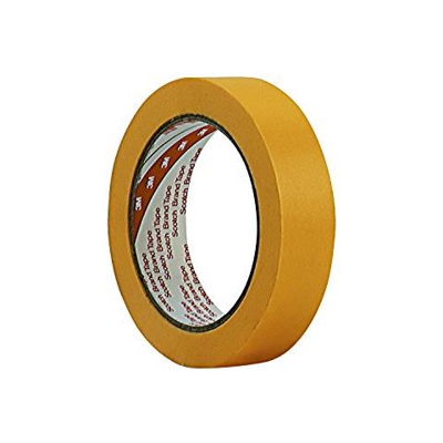 244 Nastro Di Mascheratura Acrilico Per Applicazioni Interne Ed Esterne 24 Mm X 50 M, 9 Pezzi