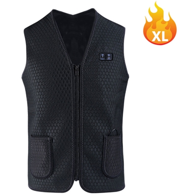 Gilet riscaldato intelligente 3 livelli di temperatura di riscaldamento controllabili 7 zone di riscaldamento Alimentazione USB Doppio controllo