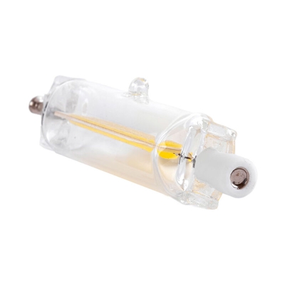 Lampadina a LED R7S Silicone 80Mm 360º SMD3014 6W 600Lm 50.000H | Bianco Freddo (CA-R7S-360-6W-78-CW)