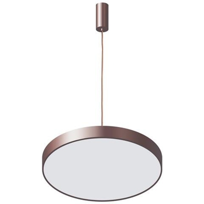 Sospensione A Sospensione Moderna A Led Caffè, Bianco Caldo 3000k 1800lm