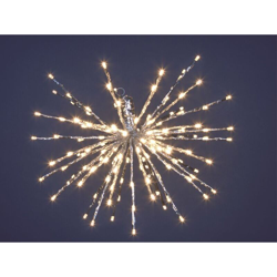 Twigball stella con punte appendibile a soffitto con LED effetto flash decorazione natalizia per esterno -Ø40cm / Luce Calda en oferta