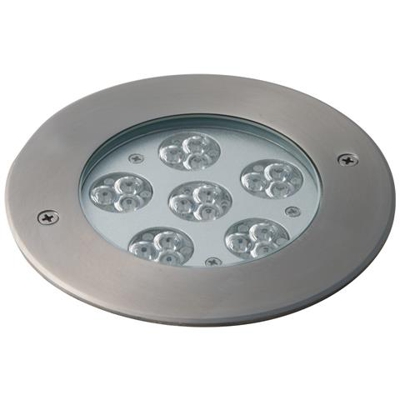 Faretti Da Incasso A Terra Integrati Dimmerabili Led Da Esterno Rgb, Acciaio Inossidabile, Ip67