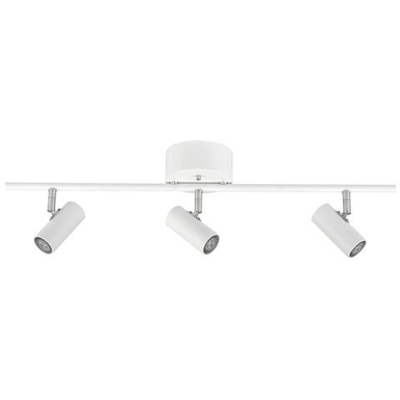 Faretto 3 Luci Light Bianco Opaco