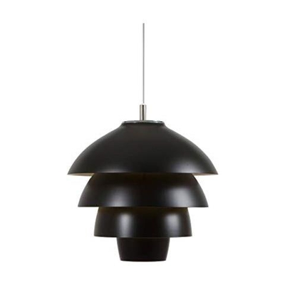 Belid Valencia - Lampadario A 1 Luce Nero Opaco, E27