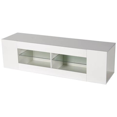 Tv Led Stand ''''rain'''' Dipinto - Bianco
