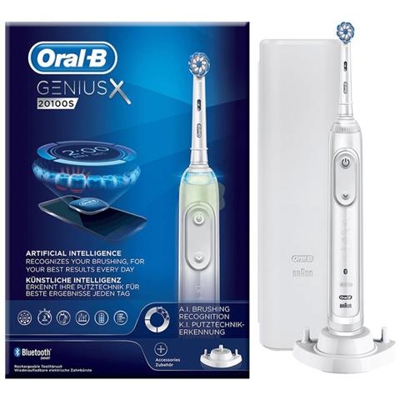 Oral-b Genius X 20100s White Spazzolino Elettrico Ricaricabile