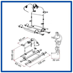 Portabiciclette Per Camper ''''carry-bike Serie Pro ''''pro M'''' en oferta