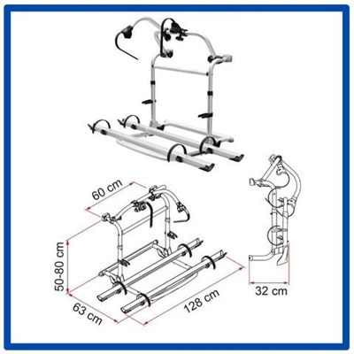 Portabiciclette Per Camper ''''carry-bike Serie Pro ''''pro M''''