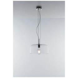 Pendente Cupola In Vetro Trasparente, Trasparente, E27 características