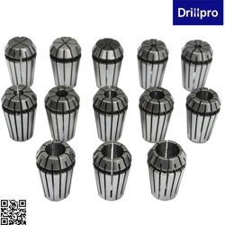 Drillpro - Pinza di fresatura per incisione di precisione 13PCS HSS ER20 per CNC en oferta