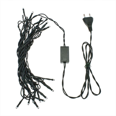 20 miniled bianco caldo a luce fissa 6,5 mt