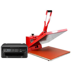 Pressa A Caldo 50cm X 50cm Per Sublimazione Su Magliette & Stampante precio