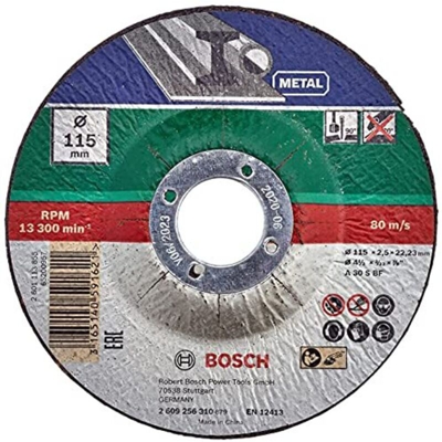 Bosch Accessories A 30 S BF 2609256310 Disco da taglio con centro depresso 115 mm 22.23 mm 1 pz.
