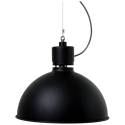 1 Luce Cupola Sospensione Soffitto Struttura Nera, E27 precio
