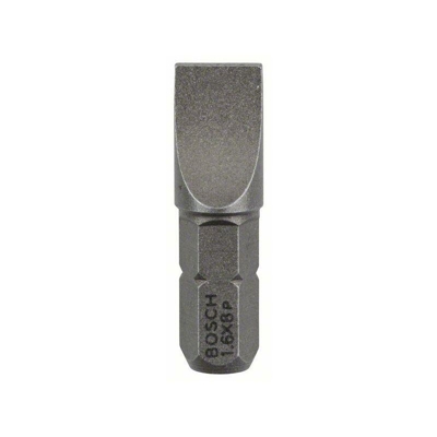 Bosch Bit di avvitamento extra duro S 1,6x8,0, 25 mm