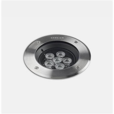 Faretto Da Incasso A Terra Da Esterno A Led In Acciaio Inox Lucido 8,5 Cm 240 Lm 61 Gradi.  3000k Ip67