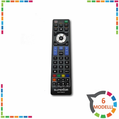 Telecomando Superior tv pile omaggio LG Panasonic Philips Samsung Sony Telefunken