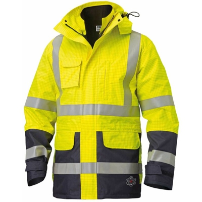 GIACCONE MULTIPRO ALTA VISIBILITÀ | 3XL - NEUTRO (SENZA PERSONALIZZAZIONE) - Giallo - Giallo