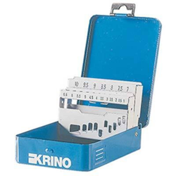 Machieraldo Gustavo - SCATOLA PUNTE ELICOIDALI METALLO Pz 19 VUOTA KRINO características