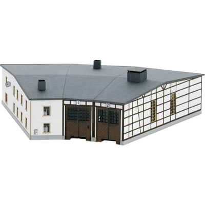 66340 N Capannone ad anello Rottweil - Minitrix
