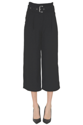 Cropped paper-bag trousers características