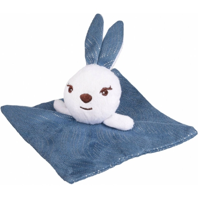 Flamingo Pet Products - Medy blu coniglio giocattolo. dimensioni 13 x 19,5 cm. per gatti.