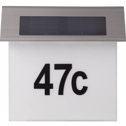 Lampada solare da parete per esterni SY-4677500 SMD LED 0.2 W Bianco luce del giorno acciaio inox - Sygonix características