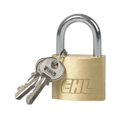 Lucchetto in ottone ad arco normale 40 millimetri - EHL