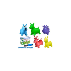 Puppy Animaletti Cavalcabili Gonfiabili Gomma Saltarello Giochi Bimbi Max 35kg - Modello: Mucca Viola características