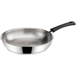 Padella Cm 24 Opera In Acciaio Inox 18/10. Made In Italy. Manicature Ergonomiche Soft Touch. Pratici Bordi A Versare. Fondo Lagosealâ® Plus - 899040124 en oferta