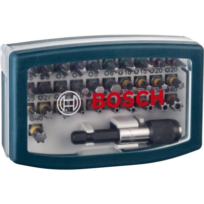 Bosch Set di bit di avvitamento, 32-pezzi - 2607017359